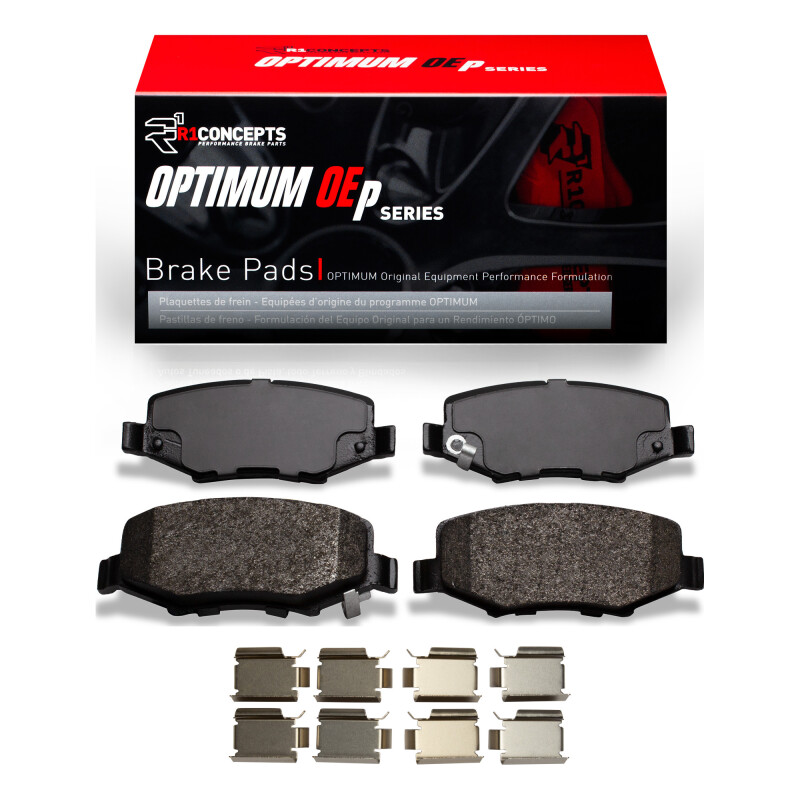 Picture of R1 2007-2018 Dodge Nitro Rear R1 Optimum OE Pads & Hardware Kit