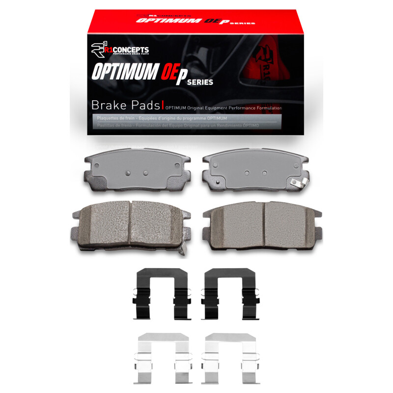 Picture of R1 2007-2017 Chevrolet Captiva Sport Rear R1 Optimum OE Pads & Hardware Kit