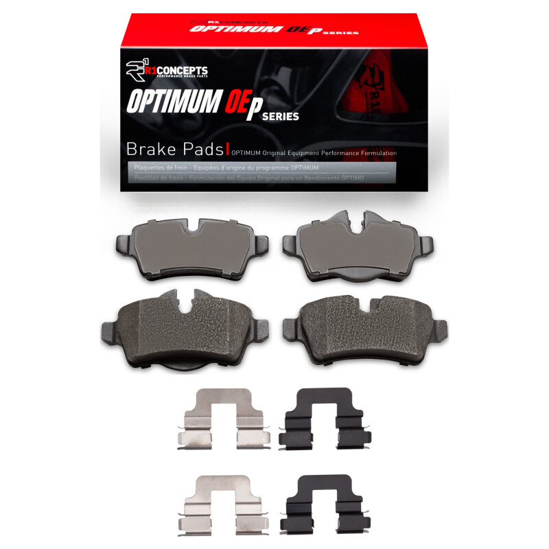 Picture of R1 2007-2015 Mini Cooper (Excl Clubman) Rear R1 Optimum OE Pads & Hardware Kit