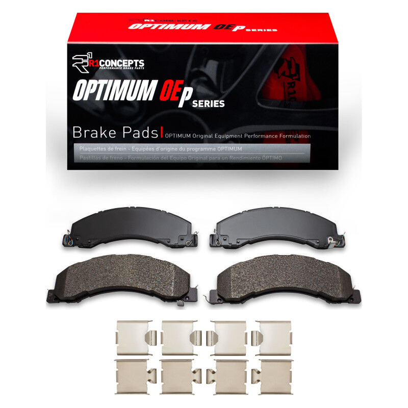 Picture of R1 2008-2025 Dodge Ram 4500 Front/Rear R1 Optimum OE Pads & Hardware Kit