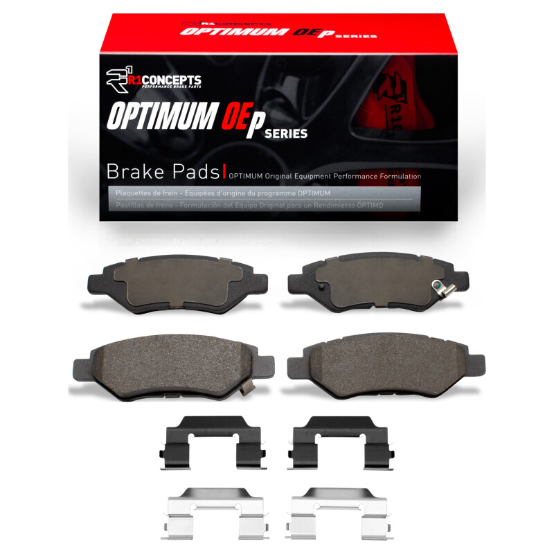 Picture of R1 2008-2016 Cadillac CTS Rear R1 Optimum OE Pads & Hardware Kit