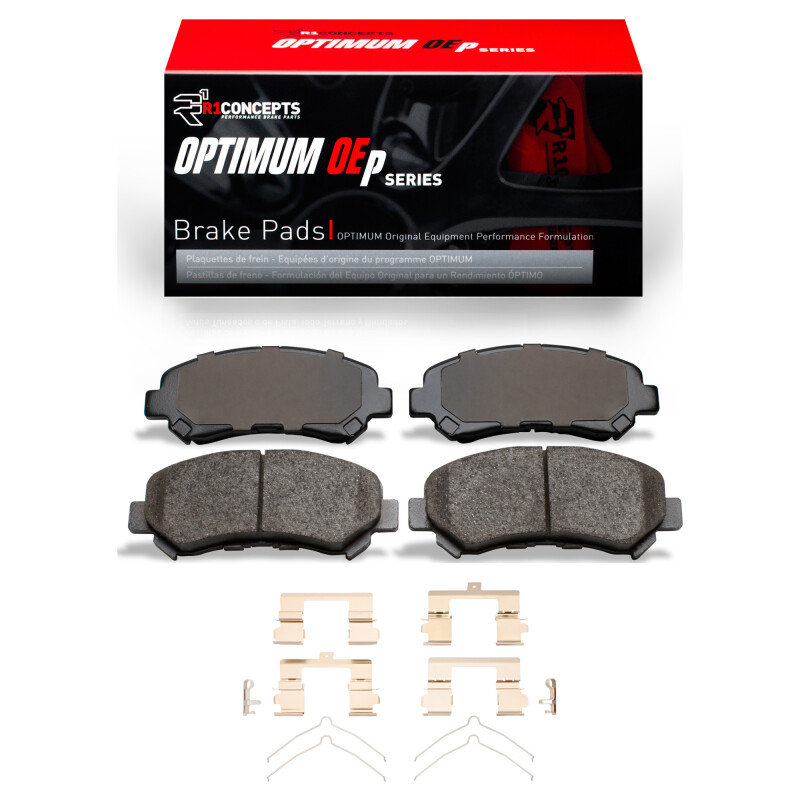Picture of R1 2007-2023 Nissan Juke Front R1 Optimum OE Pads & Hardware Kit