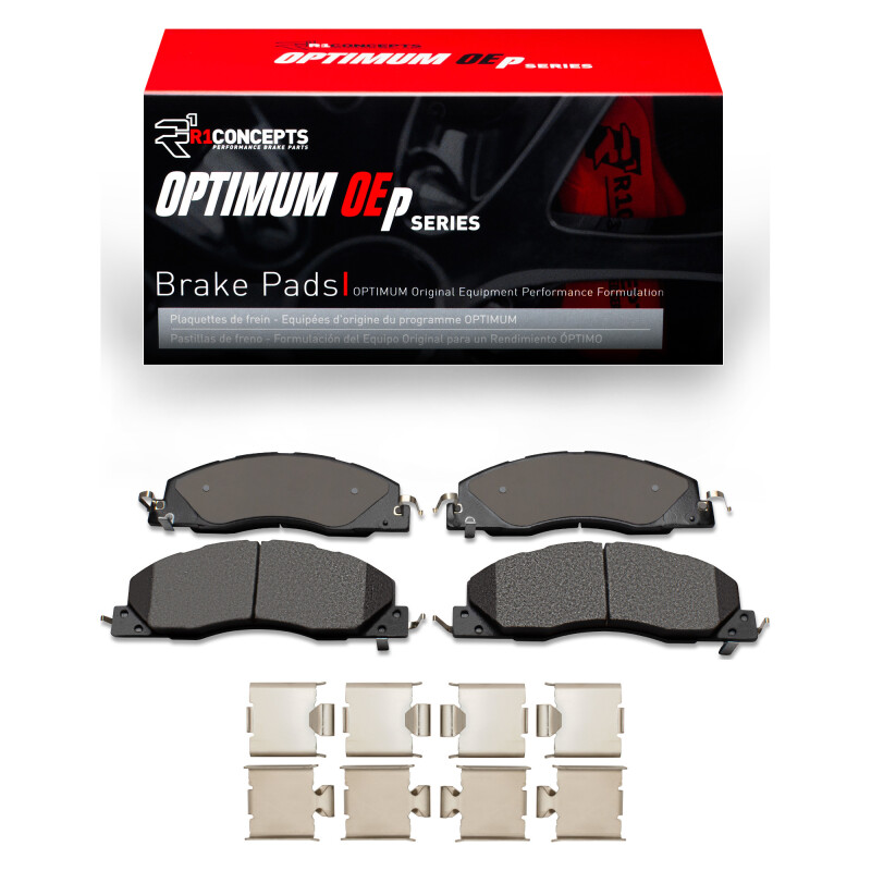 Picture of R1 2009-2018 Dodge Ram 2500 Front R1 Optimum OE Pads & Hardware Kit