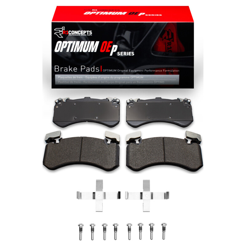 Picture of R1 2011-2019 Audi A6 (USA/Canada) Front R1 Optimum OE Pads & Hardware Kit