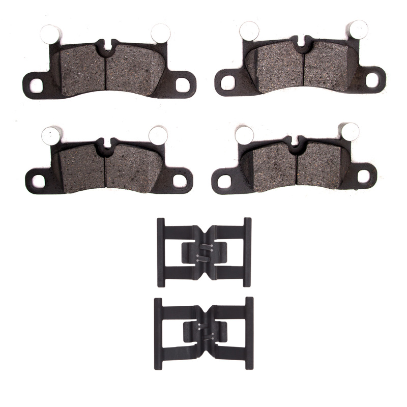 Picture of R1 2012-2023 Porsche 911 Rear R1 Optimum OE Pads & Hardware Kit
