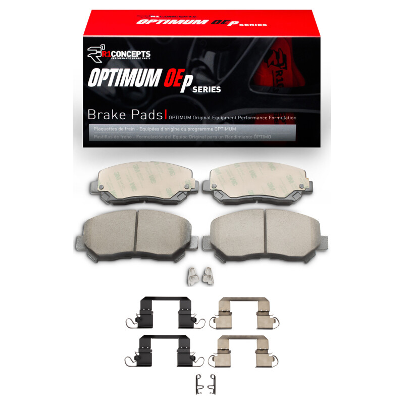 Picture of R1 2013-2016 Chrysler 200 Front R1 Optimum OE Pads & Hardware Kit