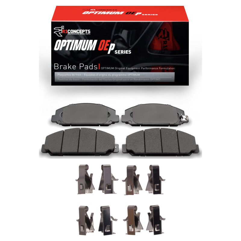 Picture of R1 2013-2020 Hino 195 Front/Rear R1 Optimum OE Pads & Hardware Kit