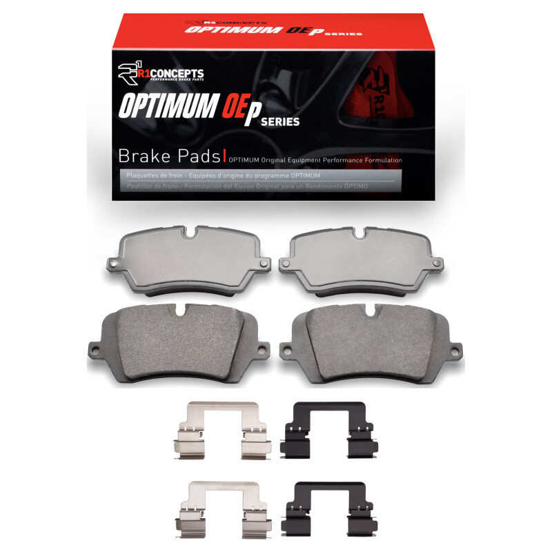 Picture of R1 2013-2022 Land Rover Range Rover Sport Rear R1 Optimum OE Pads & Hardware Kit
