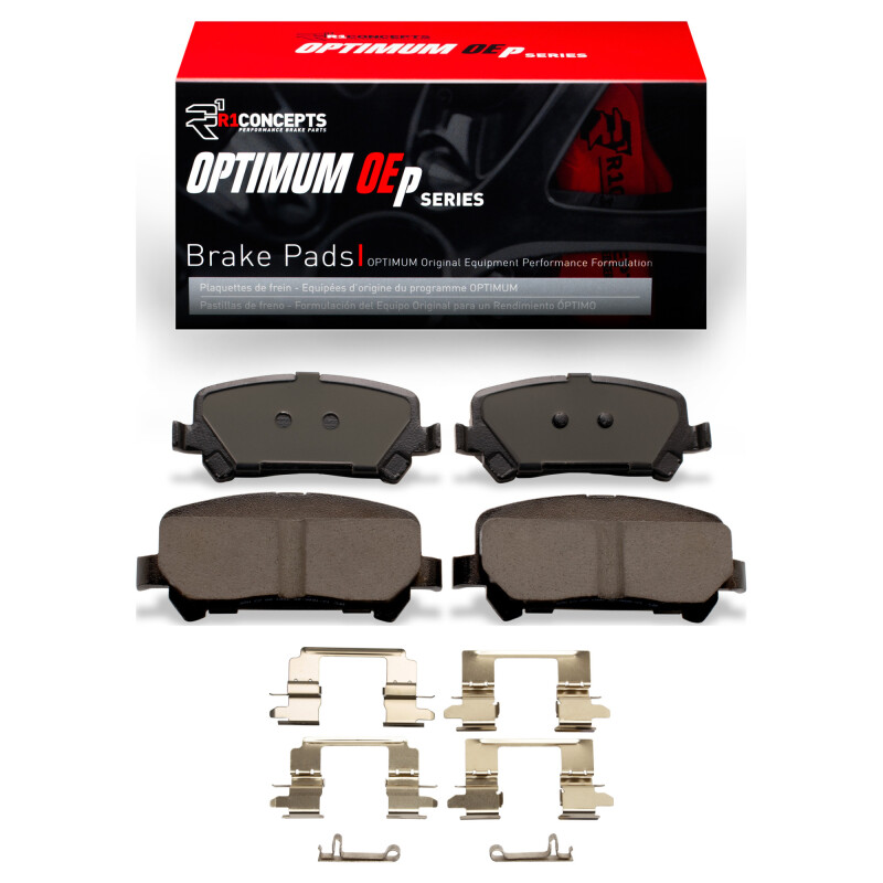 Picture of R1 2015-2020 Chevrolet Colorado Rear R1 Optimum OE Pads & Hardware Kit