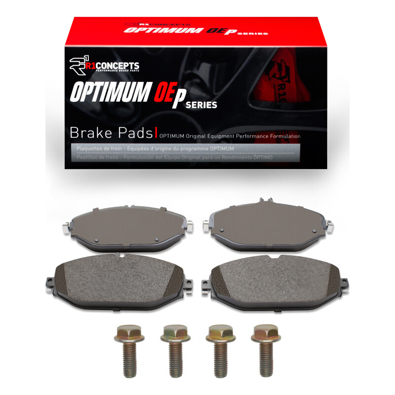 Picture of R1 2015-2023 Mercedes-Benz E300 Front R1 Optimum OE Pads & Hardware Kit