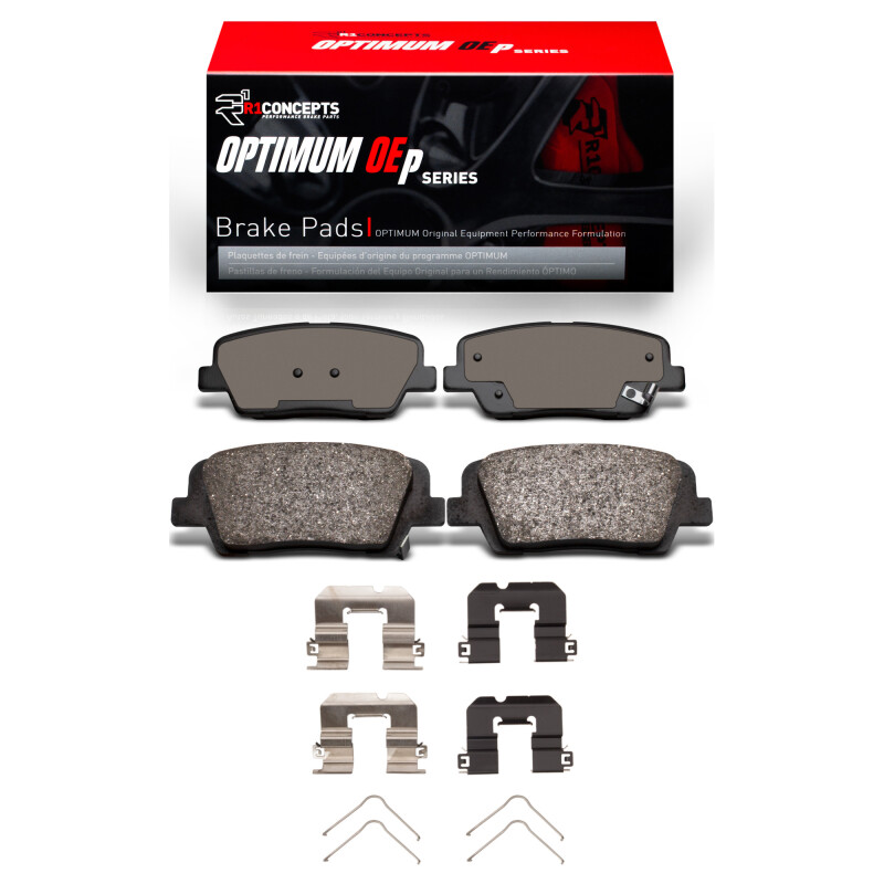 Picture of R1 2007-2022 Genesis G70 Rear R1 Optimum OE Pads & Hardware Kit