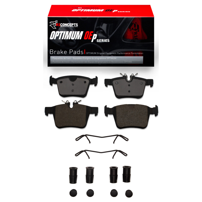 Picture of R1 2015-2025 Jaguar F-Pace Rear R1 Optimum OE Pads & Hardware Kit