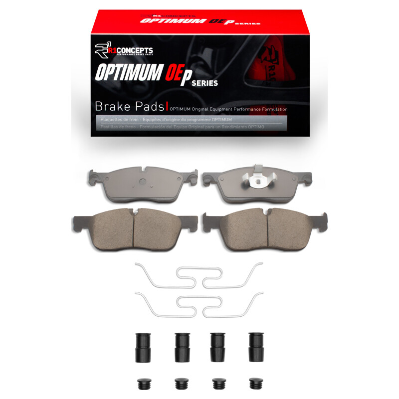 Picture of R1 2015-2019 Jaguar E-Pace Front R1 Optimum OE Pads & Hardware Kit
