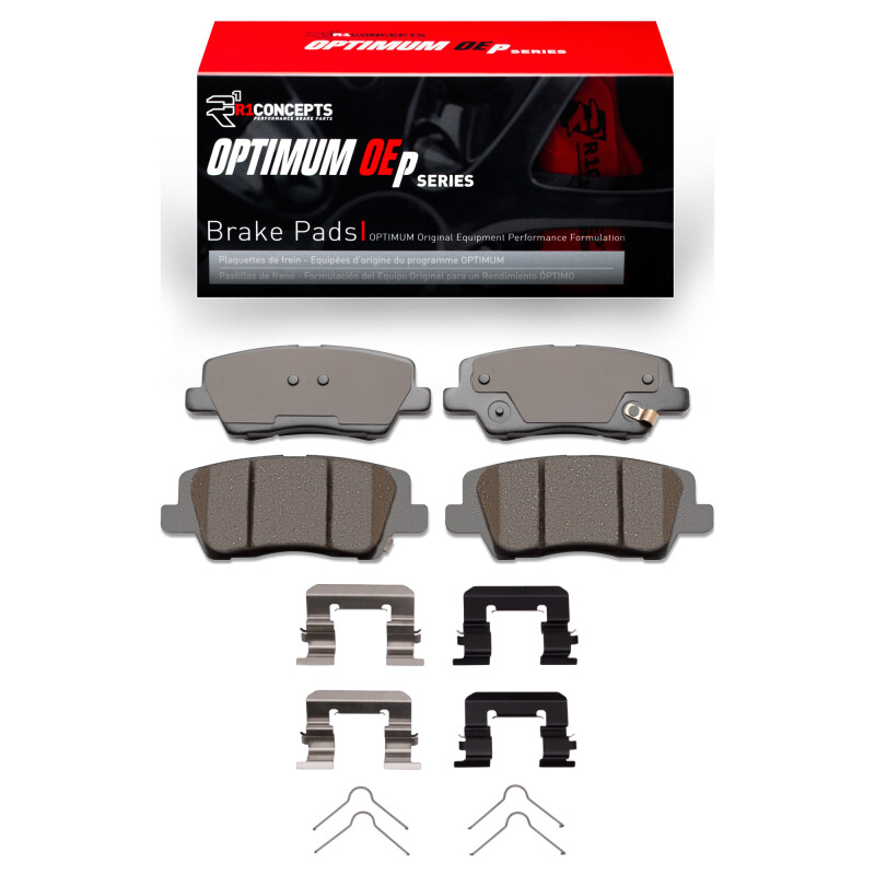 Picture of R1 2013-2019 Cadillac CTS Rear R1 Optimum OE Pads & Hardware Kit