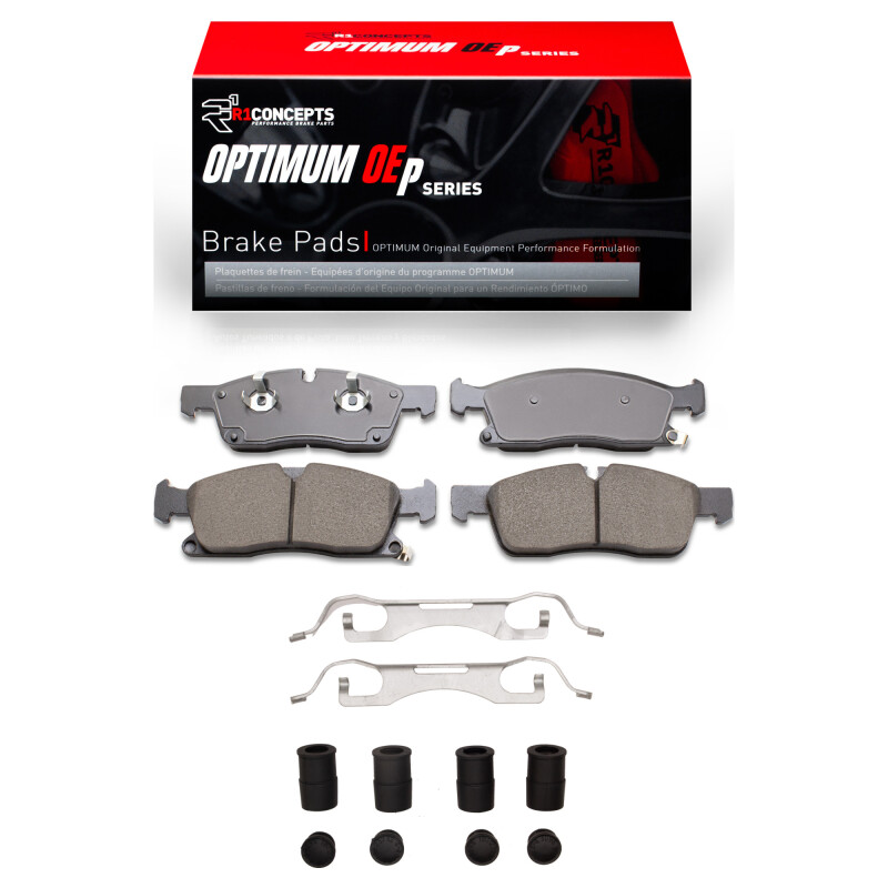 Picture of R1 2011-2022 Dodge Durango Front R1 Optimum OE Pads & Hardware Kit