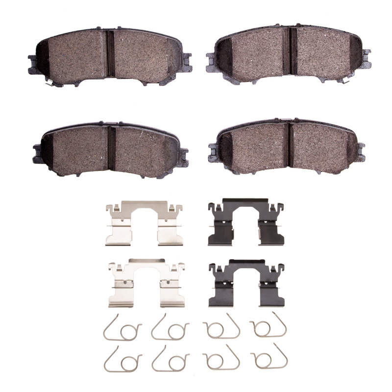 Picture of R1 2017-2024 Nissan Titan Rear R1 Optimum OE Pads & Hardware Kit
