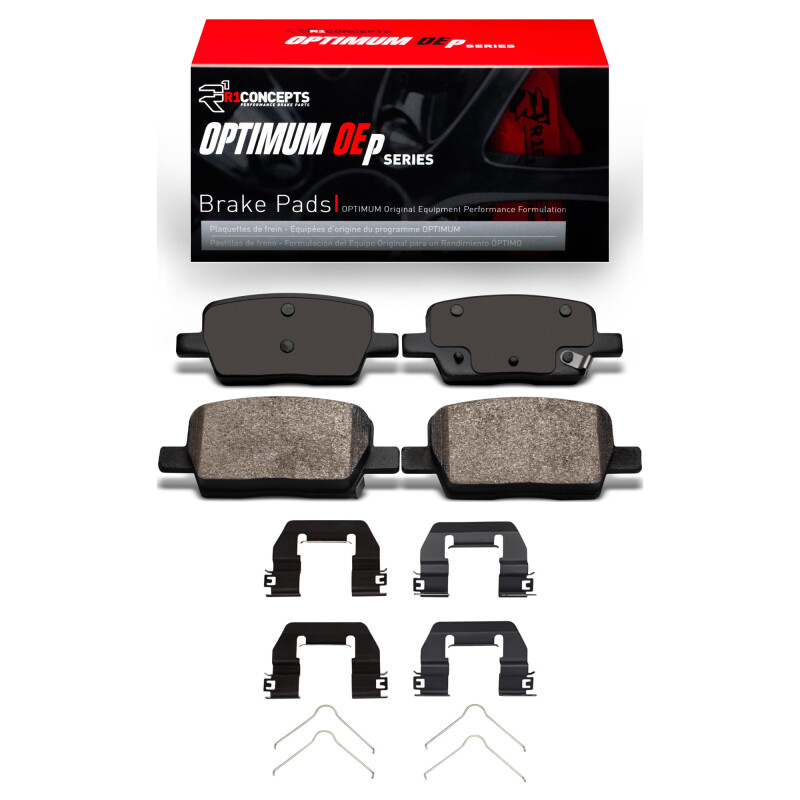 Picture of R1 2016-2024 Buick Enclave Rear R1 Optimum OE Pads & Hardware Kit