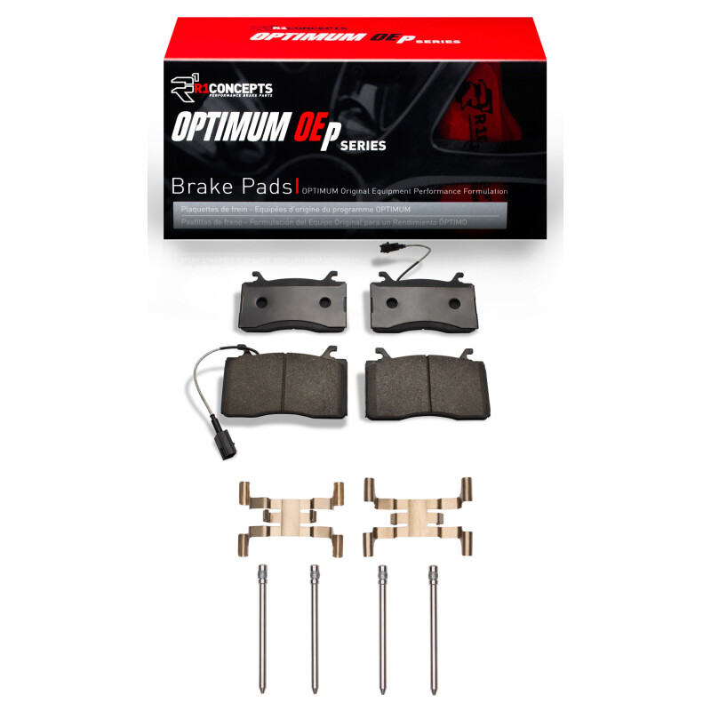 Picture of R1 2017-2025 Alfa Romeo Giulia Front R1 Optimum OE Pads & Hardware Kit