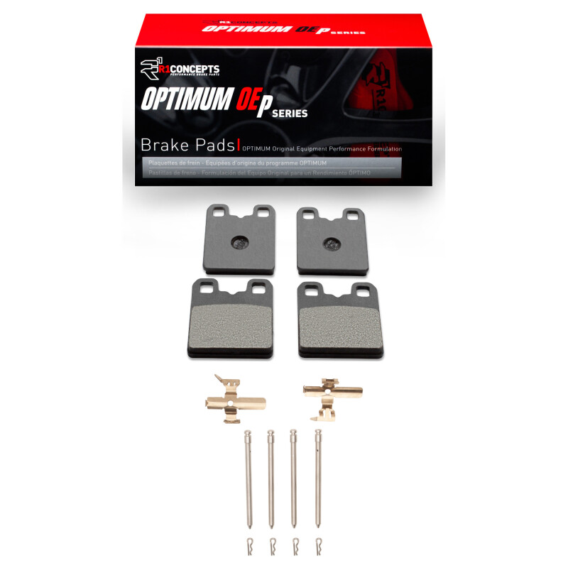 Picture of R1 2014-2025 Alfa Romeo Giulia Parking Brake R1 Optimum OE Pads & Hardware Kit