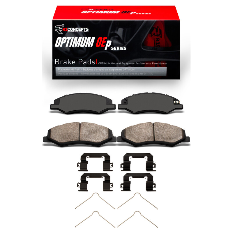 Picture of R1 2018-2025 Honda Odyssey Front R1 Optimum OE Pads & Hardware Kit