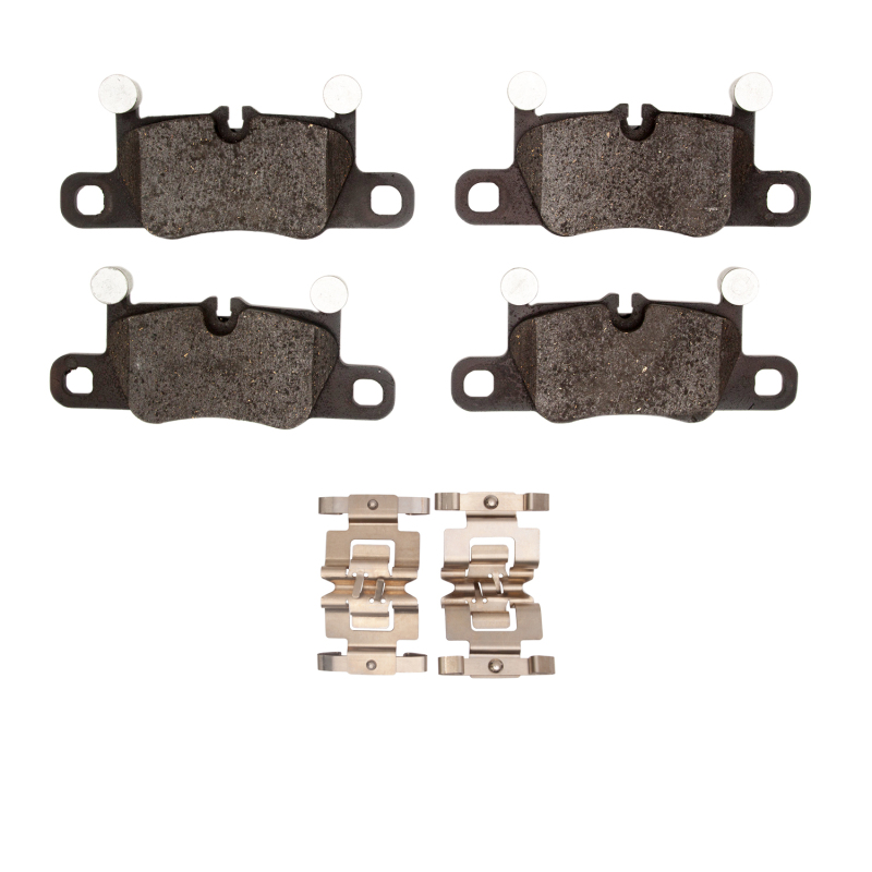 Picture of R1 2019-2023 Porsche Cayenne Rear R1 Optimum OE Pads & Hardware Kit