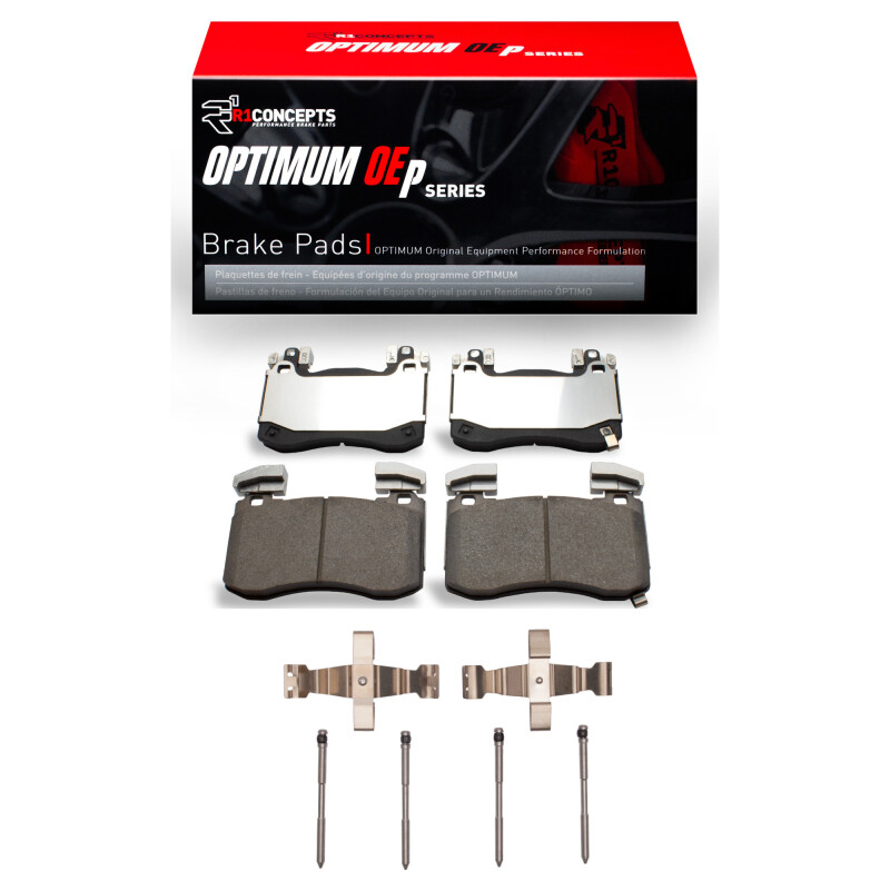 Picture of R1 2018-2025 Genesis G70 Front R1 Optimum OE Pads & Hardware Kit