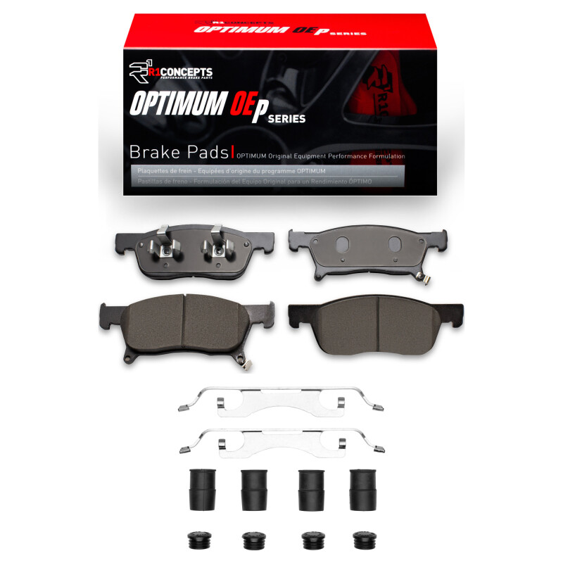 Picture of R1 2019-2025 Subaru ASCENT Front R1 Optimum OE Pads & Hardware Kit