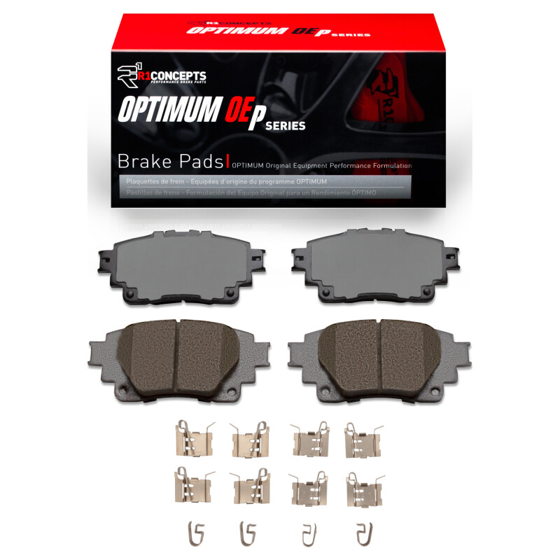 Picture of R1 2019-2022 Toyota Corolla (Mexico) Rear R1 Optimum OE Pads & Hardware Kit