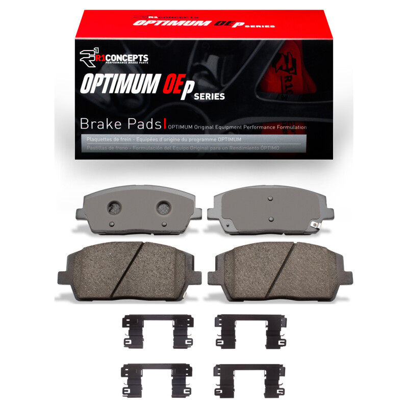 Picture of R1 2020-2025 Hyundai Palisade Front R1 Optimum OE Pads & Hardware Kit