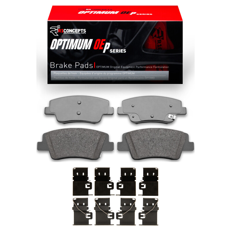 Picture of R1 2021-2026 Genesis G80 Rear R1 Optimum OE Pads & Hardware Kit