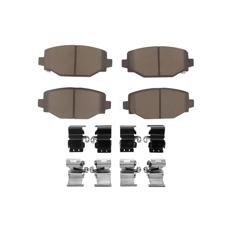 Picture of R1 2022-2025 Jeep Grand Cherokee Rear R1 Optimum OE Pads & Hardware Kit