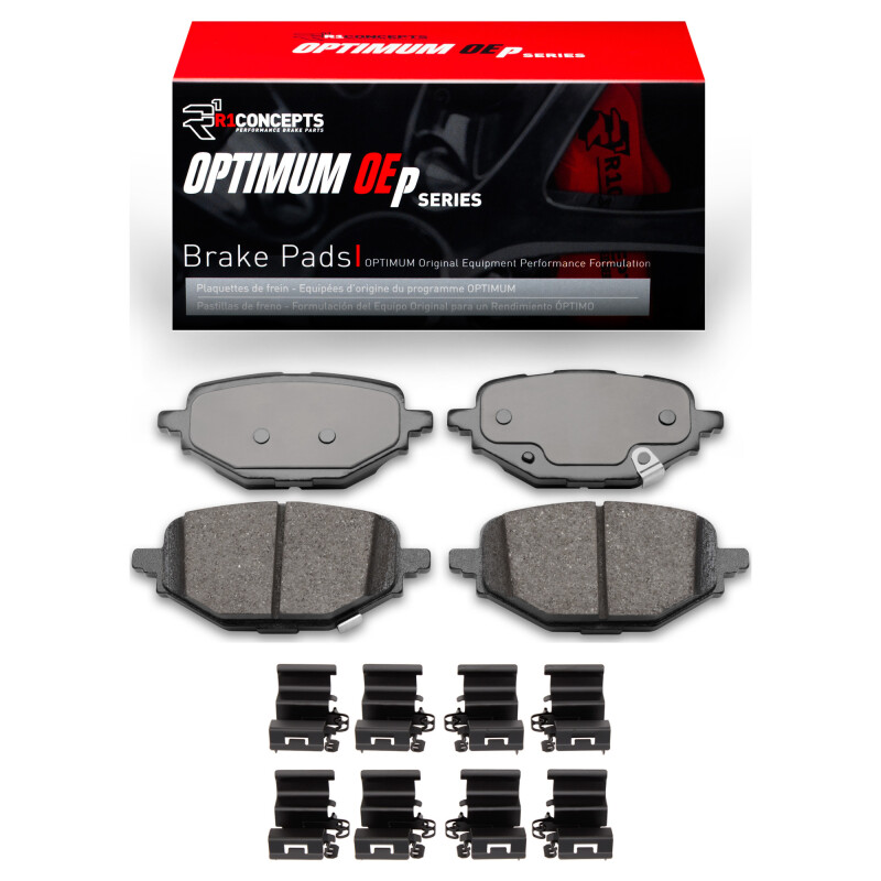 Picture of R1 2023-2025 Mazda CX-50 Rear R1 Optimum OE Pads & Hardware Kit