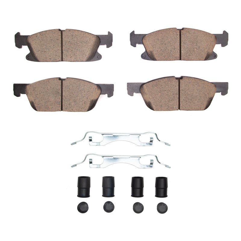 Picture of R1 2019-2024 Ford Edge Front R1 Optimum OE Pads & Hardware Kit