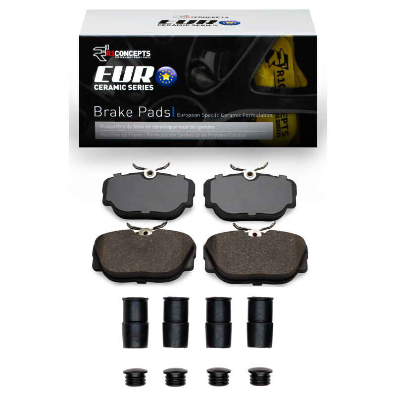 Picture of R1 1984-1991 BMW 325IS Front R1 Euro Ceramic Pads & Hardware Kit