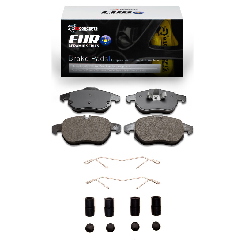 Picture of R1 2003-2011 Cadillac BLS (Mexico) Front R1 Euro Ceramic Pads & Hardware Kit