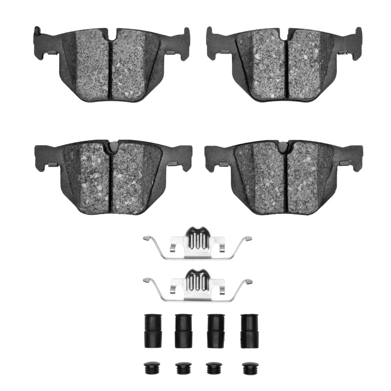 Picture of R1 2007-2019 BMW X6 Rear R1 Euro Ceramic Pads & Hardware Kit