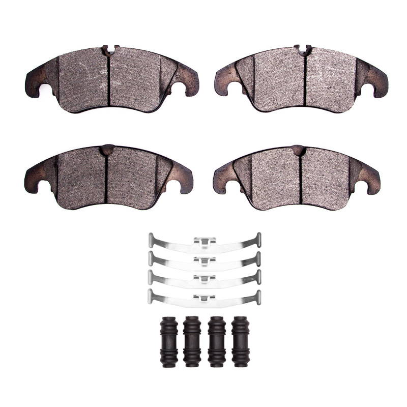 Picture of R1 2008-2017 Audi A4 Quattro Front R1 Euro Ceramic Pads & Hardware Kit