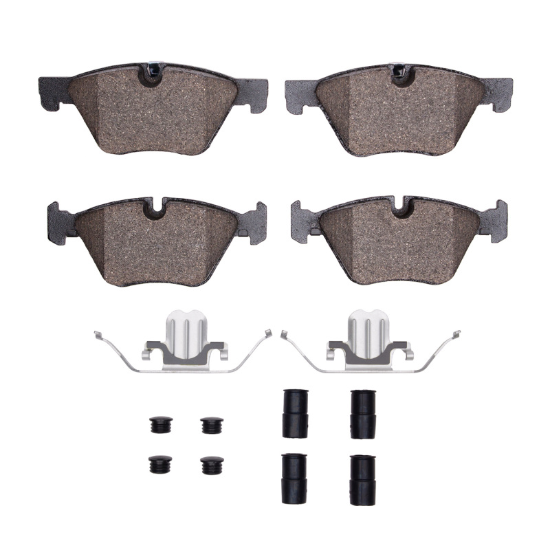 Picture of R1 2011-2016 BMW 528I Front R1 Euro Ceramic Pads & Hardware Kit
