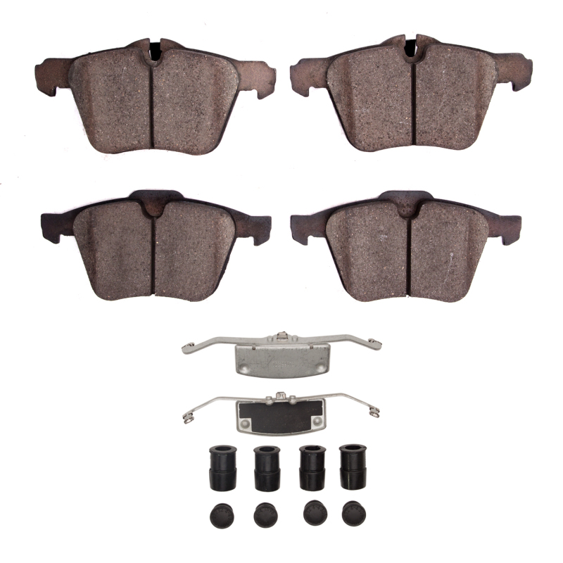 Picture of R1 2013-2021 Jaguar XJ Front R1 Euro Ceramic Pads & Hardware Kit
