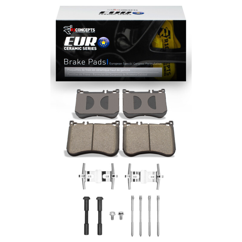 Picture of R1 2013-2023 Mercedes-Benz S560 Front R1 Euro Ceramic Pads & Hardware Kit