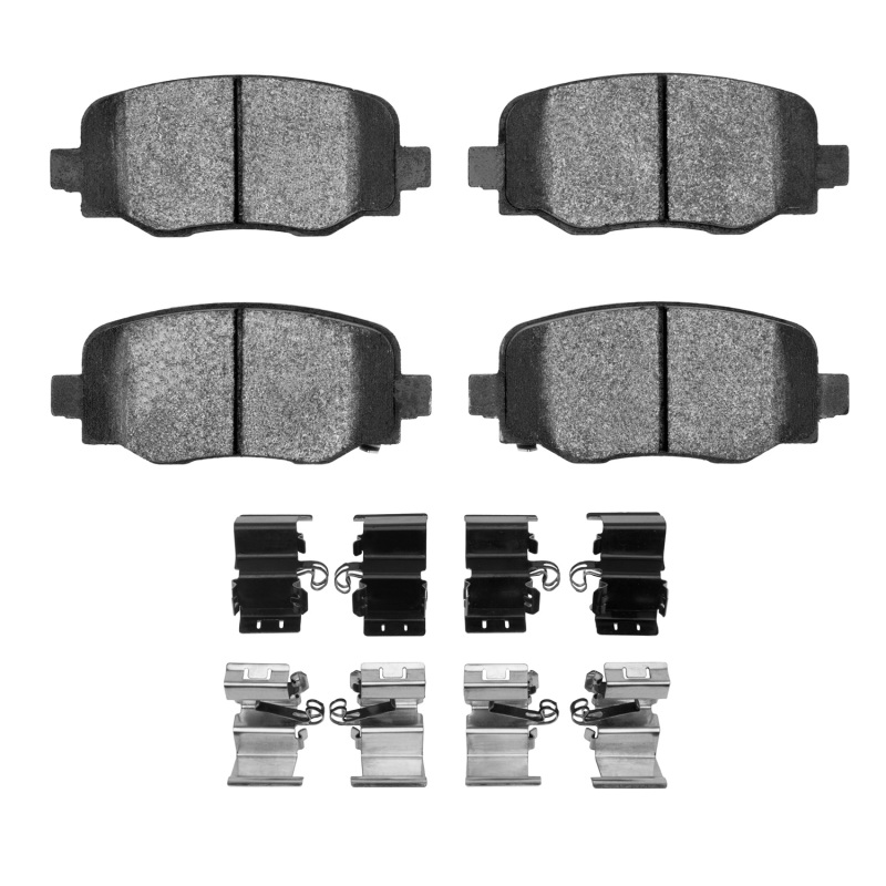 Picture of R1 2015-2025 Alfa Romeo Tonale Rear R1 Euro Ceramic Pads & Hardware Kit