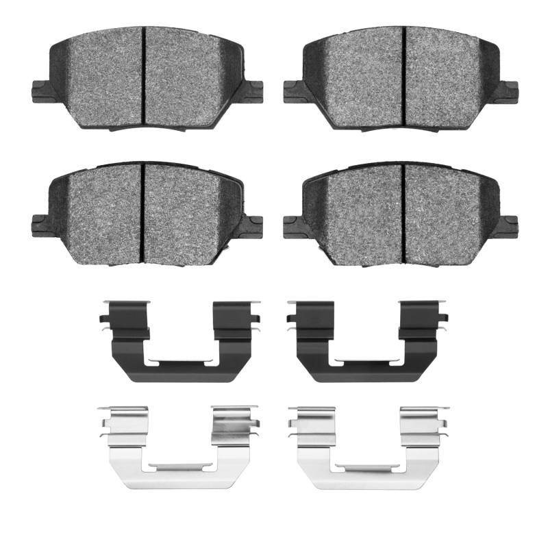 Picture of R1 2015-2023 Fiat 500X Front R1 Euro Ceramic Pads & Hardware Kit