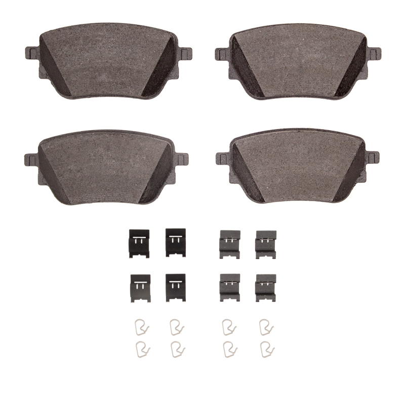 Picture of R1 2019-2026 Mercedes-Benz A220 Rear R1 Euro Ceramic Pads & Hardware Kit