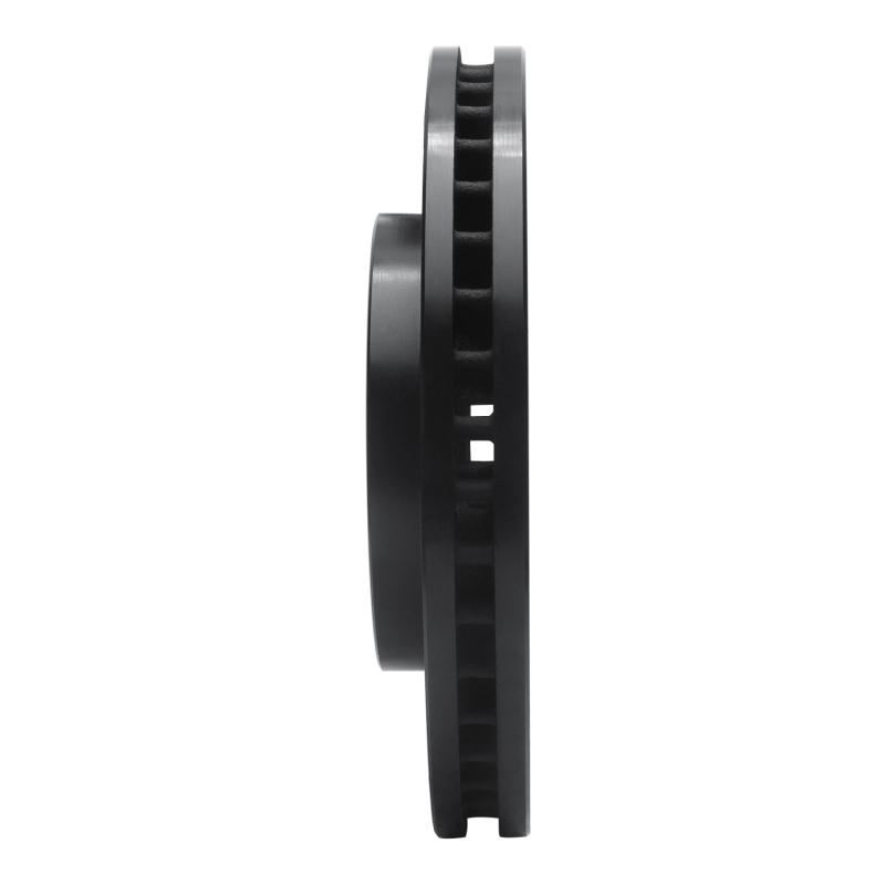 Picture of R1 1990-1997 Buick LeSabre Front Right Drilled & Slotted Black Brake Rotor