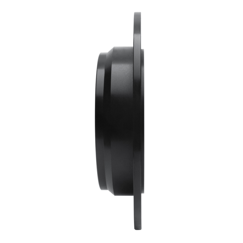 Picture of R1 2005-2018 Acura RDX Rear Right Drilled & Slotted Black Brake Rotor