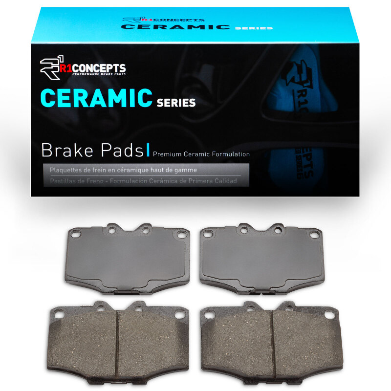 Picture of R1 76-89 Toyota Land Cruiser Front R1 Ceramic Brake Pads