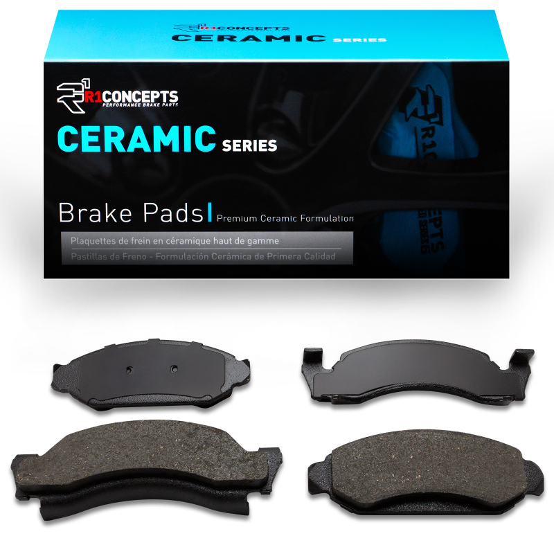 Picture of R1 86-93 Ford E-150 Econoline Front R1 Ceramic Brake Pads