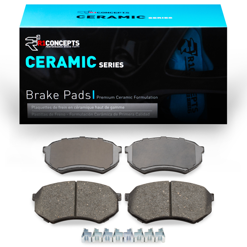 Picture of R1 89-04 Mitsubishi Fuso FE Front R1 Ceramic Brake Pads