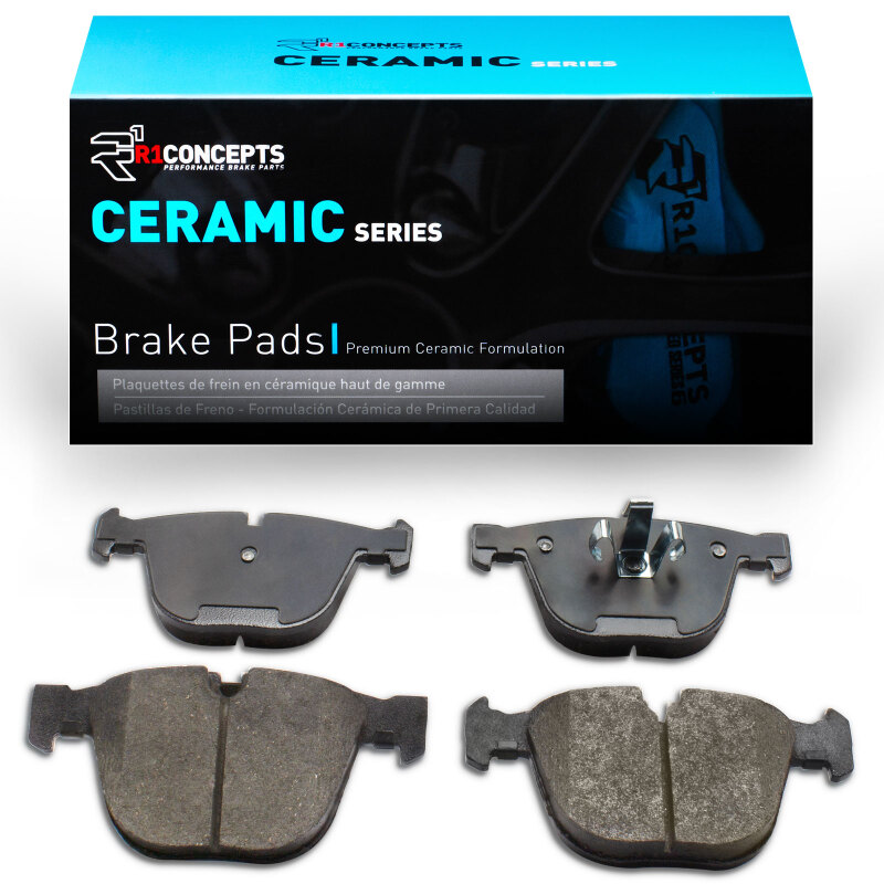 Picture of R1 09-17 BMW 535I GT xDrive Rear R1 Ceramic Brake Pads