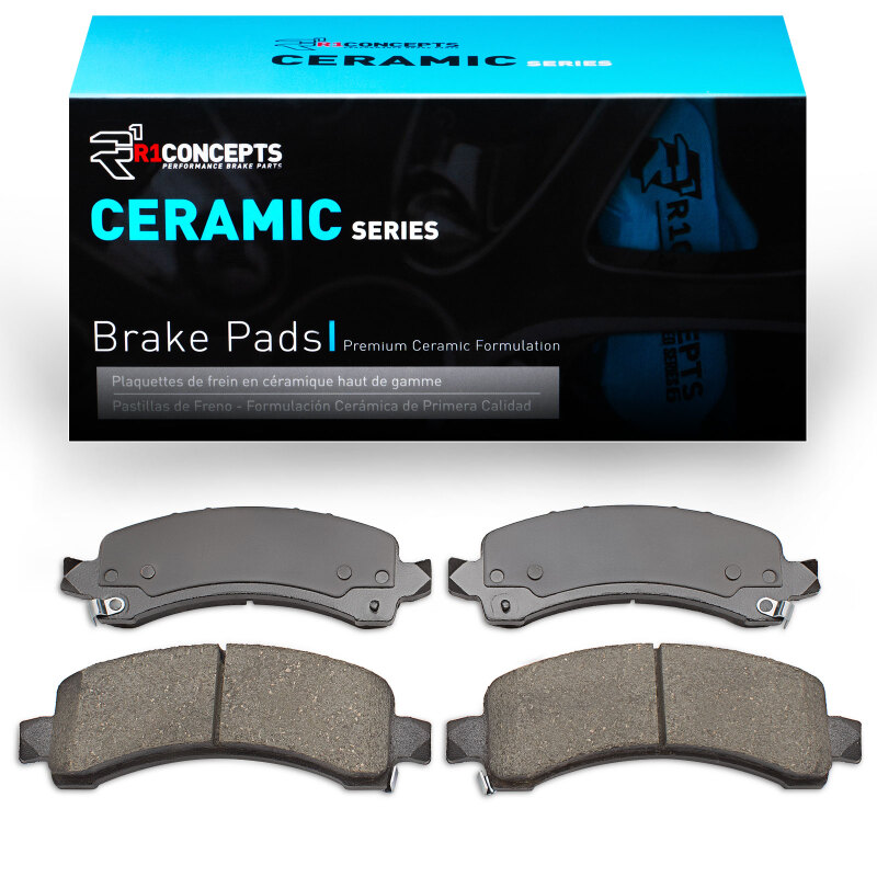 Picture of R1 02-14 Cadillac Escalade EXT Rear R1 Ceramic Brake Pads